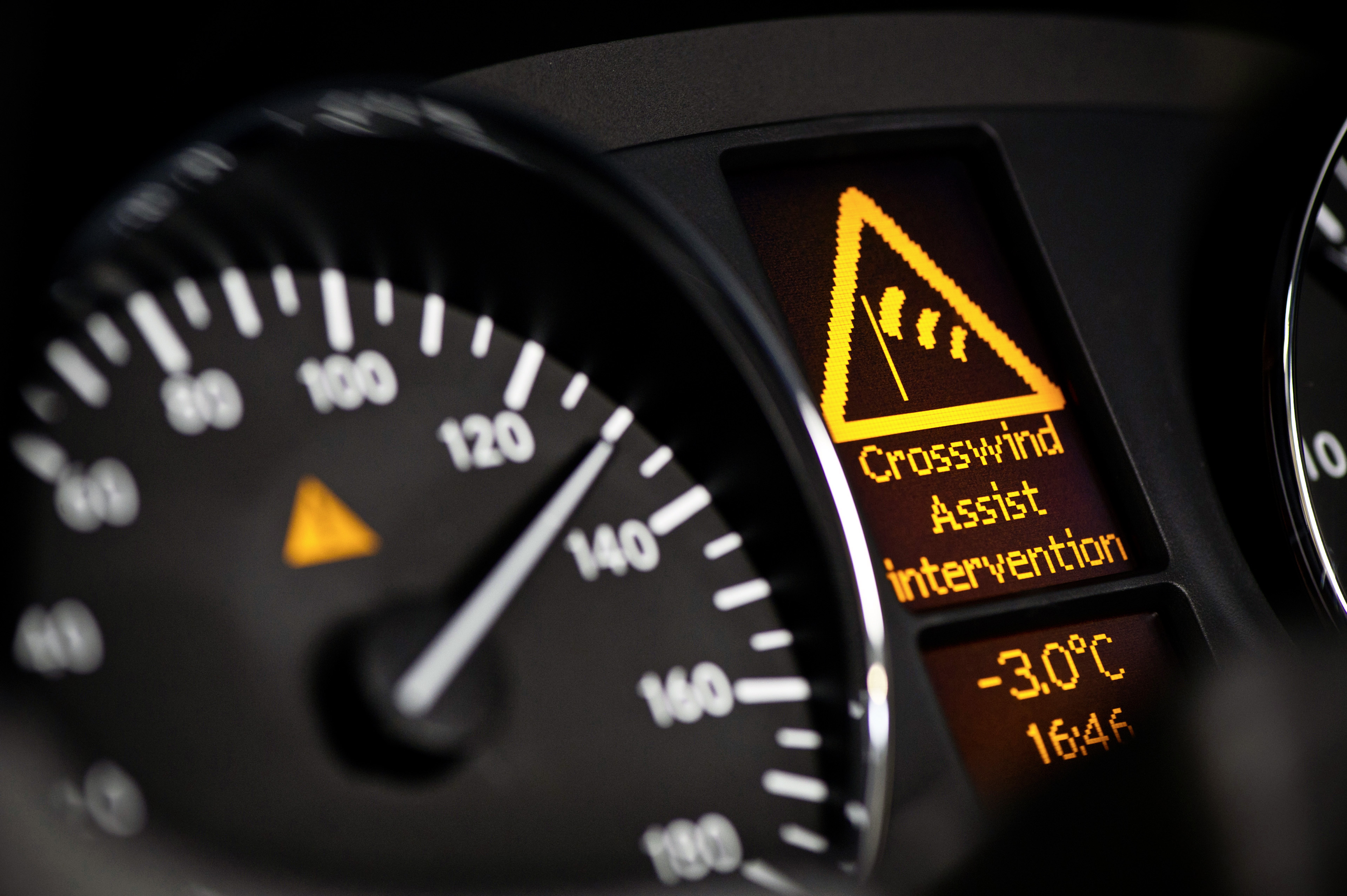 Crosswind Assist is now standard on Mercedes Sprinter vans