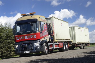 commercialvehicle.com ‘Bouyant building sector’ sees B.R. Saunders expand fleet with first Renault truck