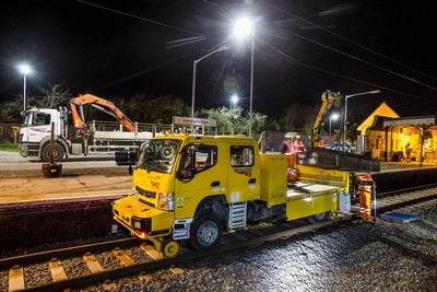commercialvehicle.com 4x4 FUSO Canter is ‘the rail thing’ 1