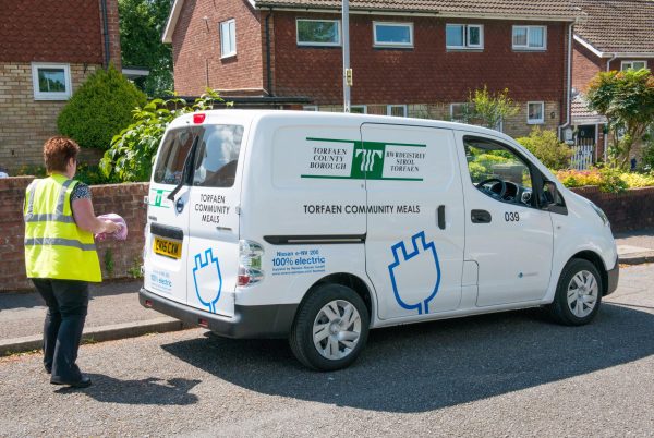 Nissan e-nv200 Torfaen Meals on Wheels 1 commercial vehicle