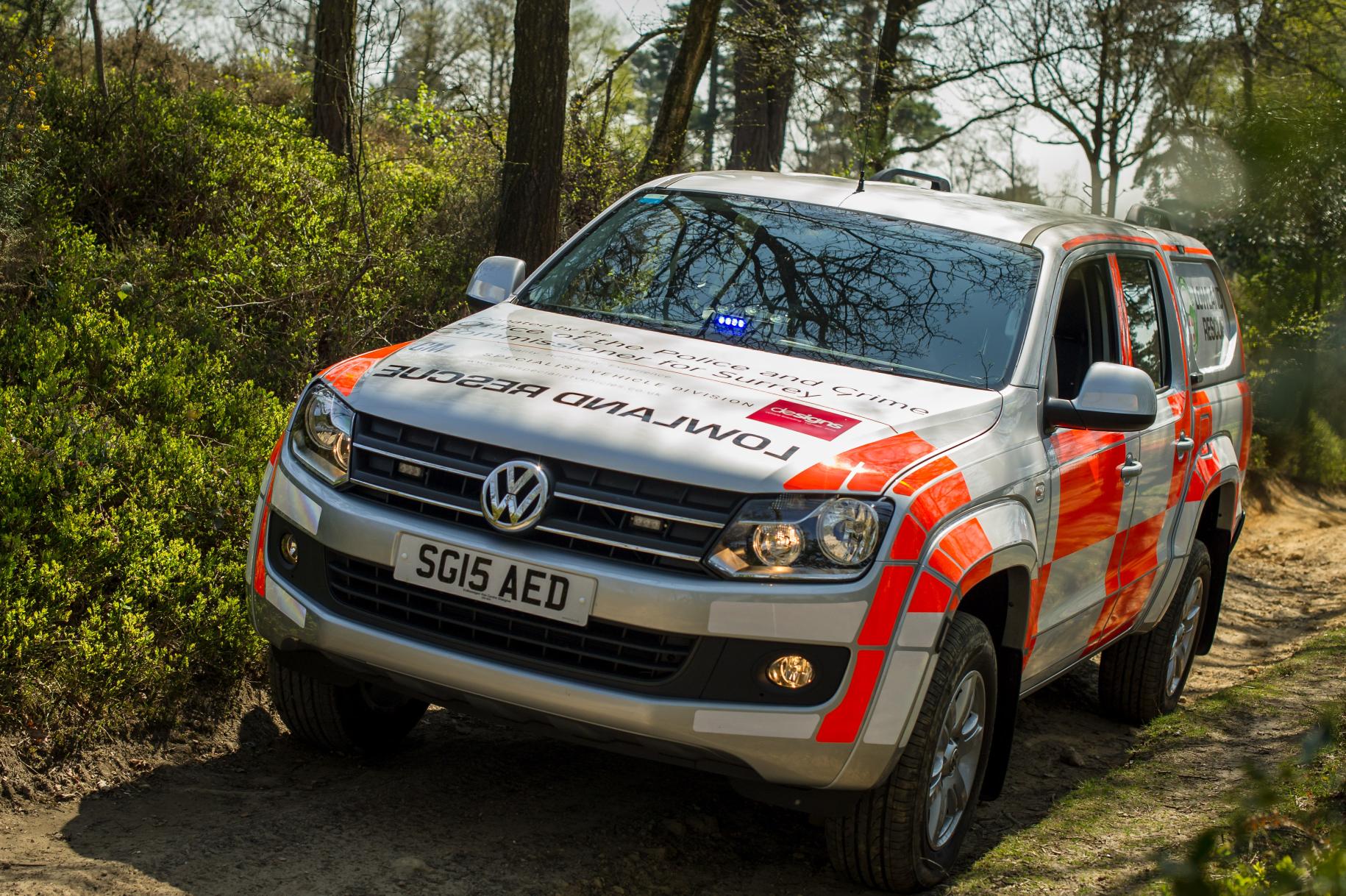 The VW Amarok search and rescue vehicle - CommercialVehicle.com