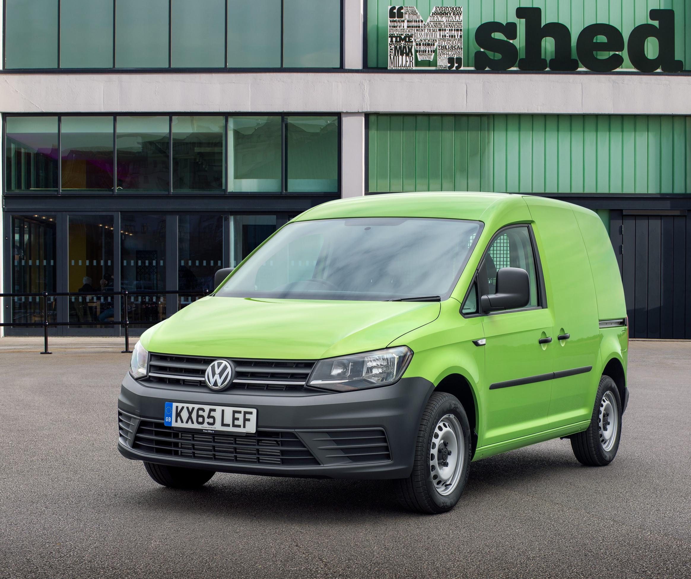 New VW Transporter and VW Caddy 