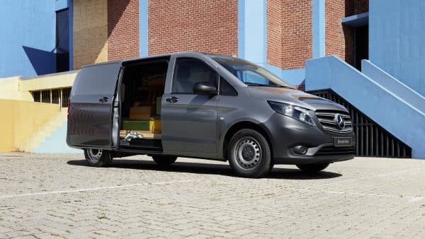 Loading area for the Mercedes Vito van