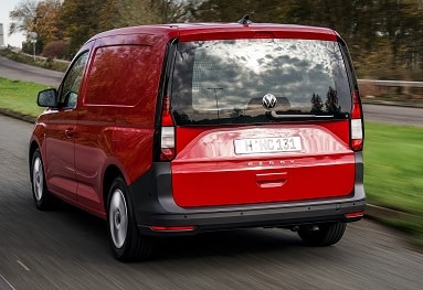 VW Caddy Cargo van rear