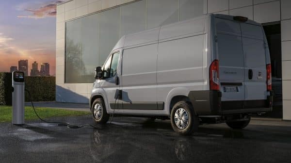 Fiat e-Ducato charging