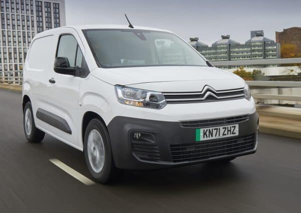 Citroen e-Berlingo van front