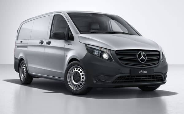 Mercedes eVito van front