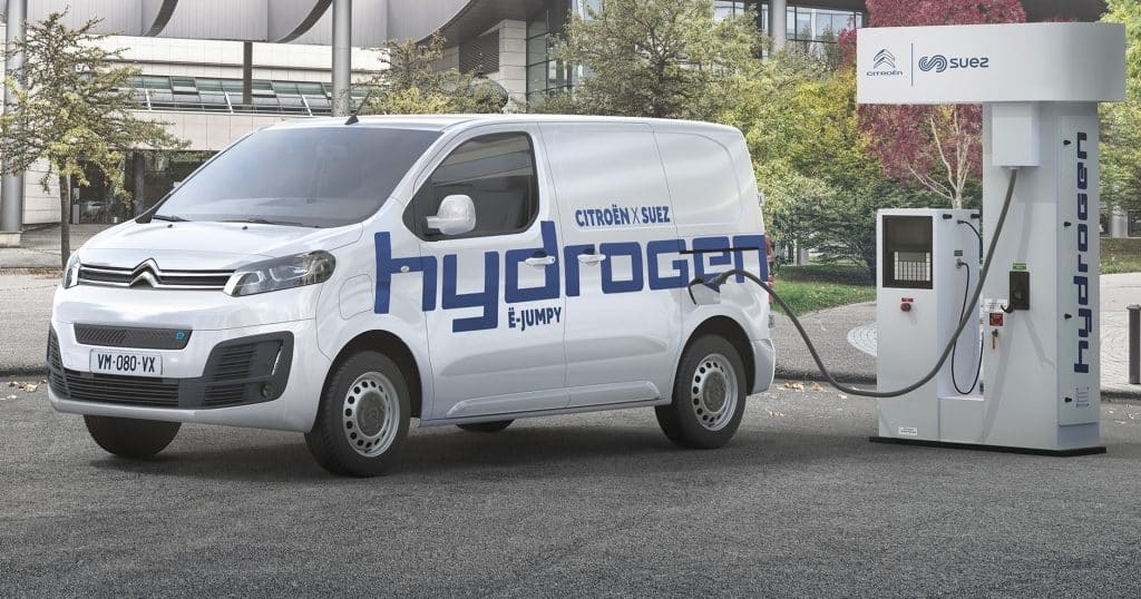 Citroen e-Dispatch Hydrogen front