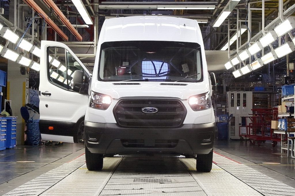 Ford E-Transit front