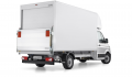 Volkswagen Crafter Luton tail lift rear