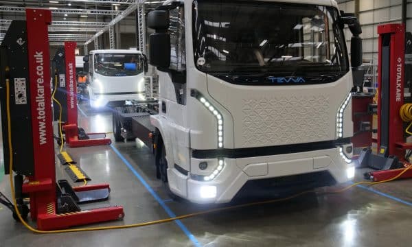 Tevva the British electric truck maker ramps up production