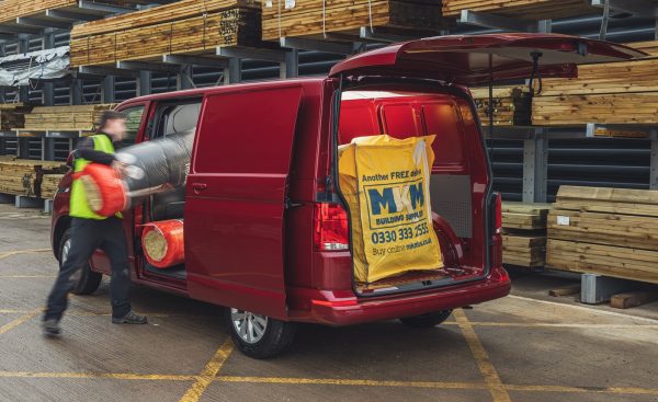man loading a van - many van drivers overload their vehicle every year