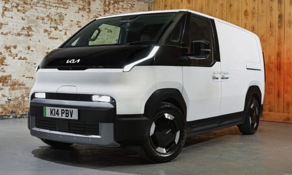 White Kia PV5 and new commercial centres for customers